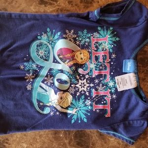 Anna and Elsa tshirt 4T